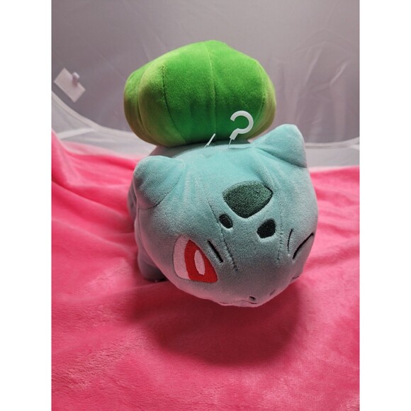 Pokemon BULBASAUR Plush 8” Winking Figure 2020 WCT Wicked Cool Toys - Picture 1 of 8